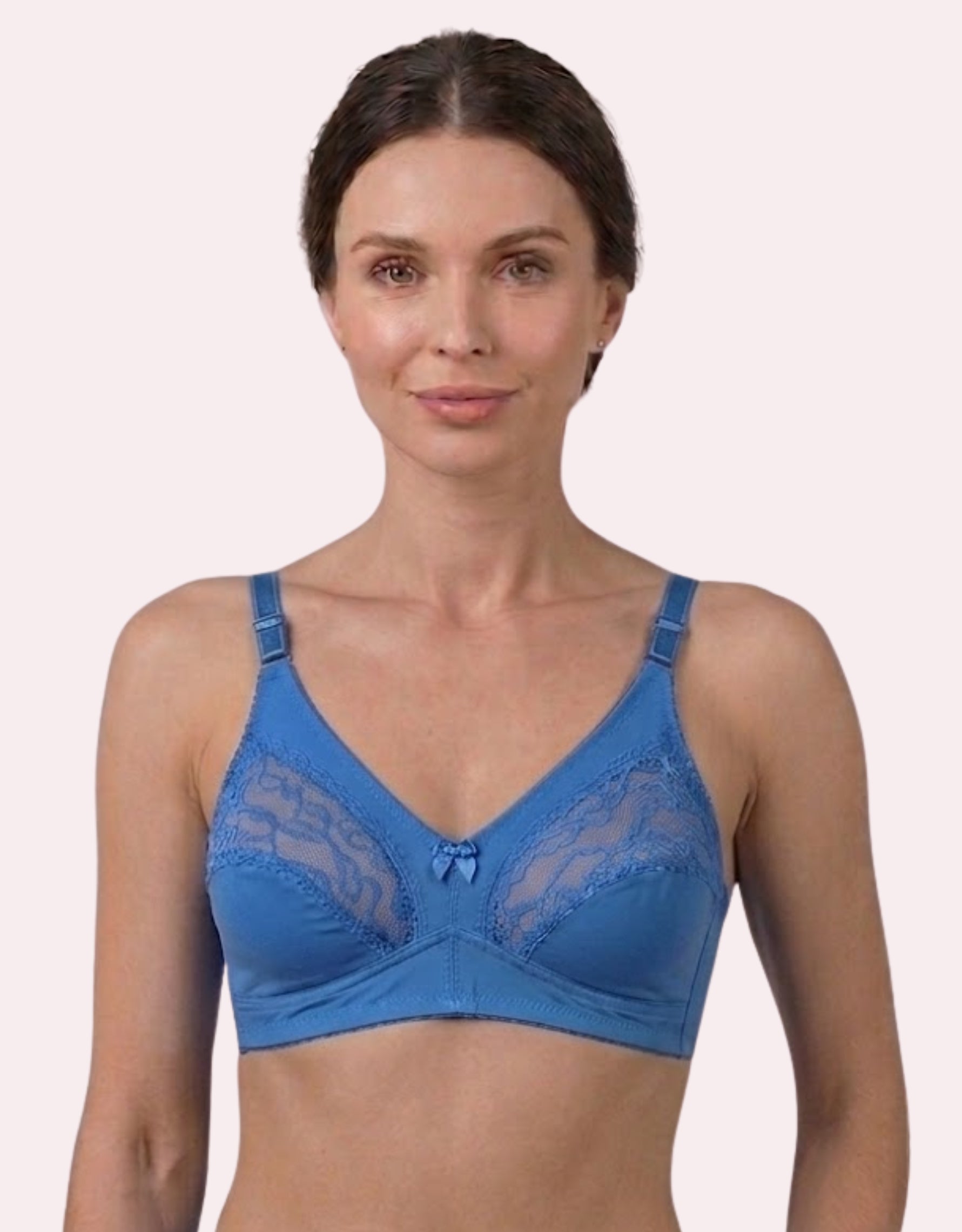 Premium Half Net Soft Cotton Bra