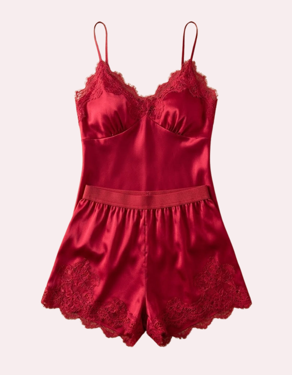 Premium 5-Piece Satin Nighty Set