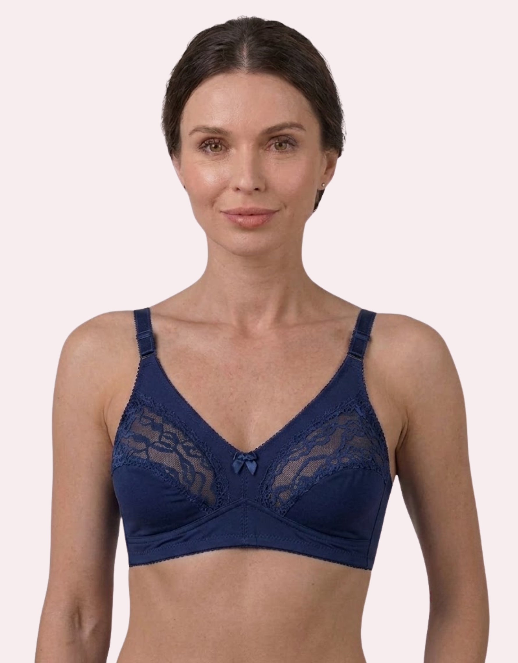 Premium Half Net Soft Cotton Bra