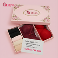 Premium Padded Lace & Cotton Duo
