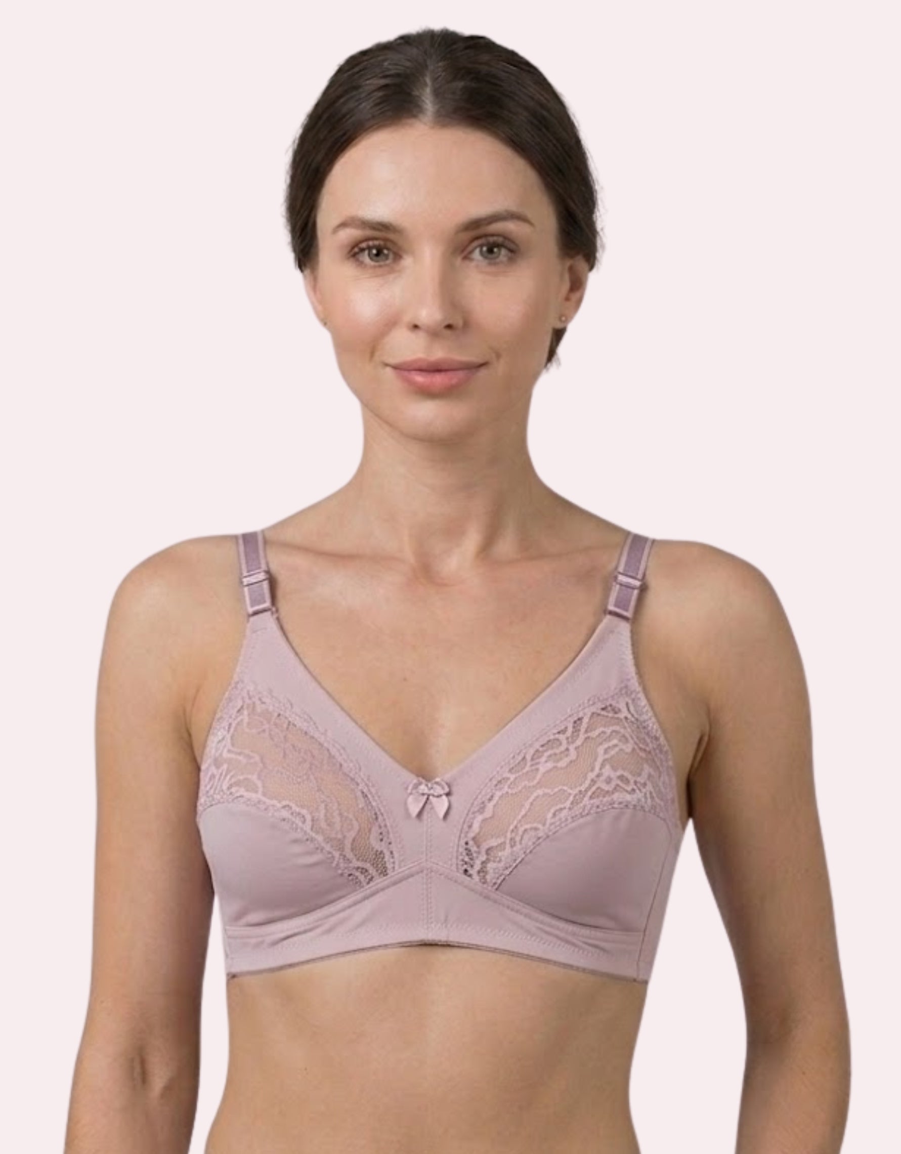 Premium Half Net Soft Cotton Bra