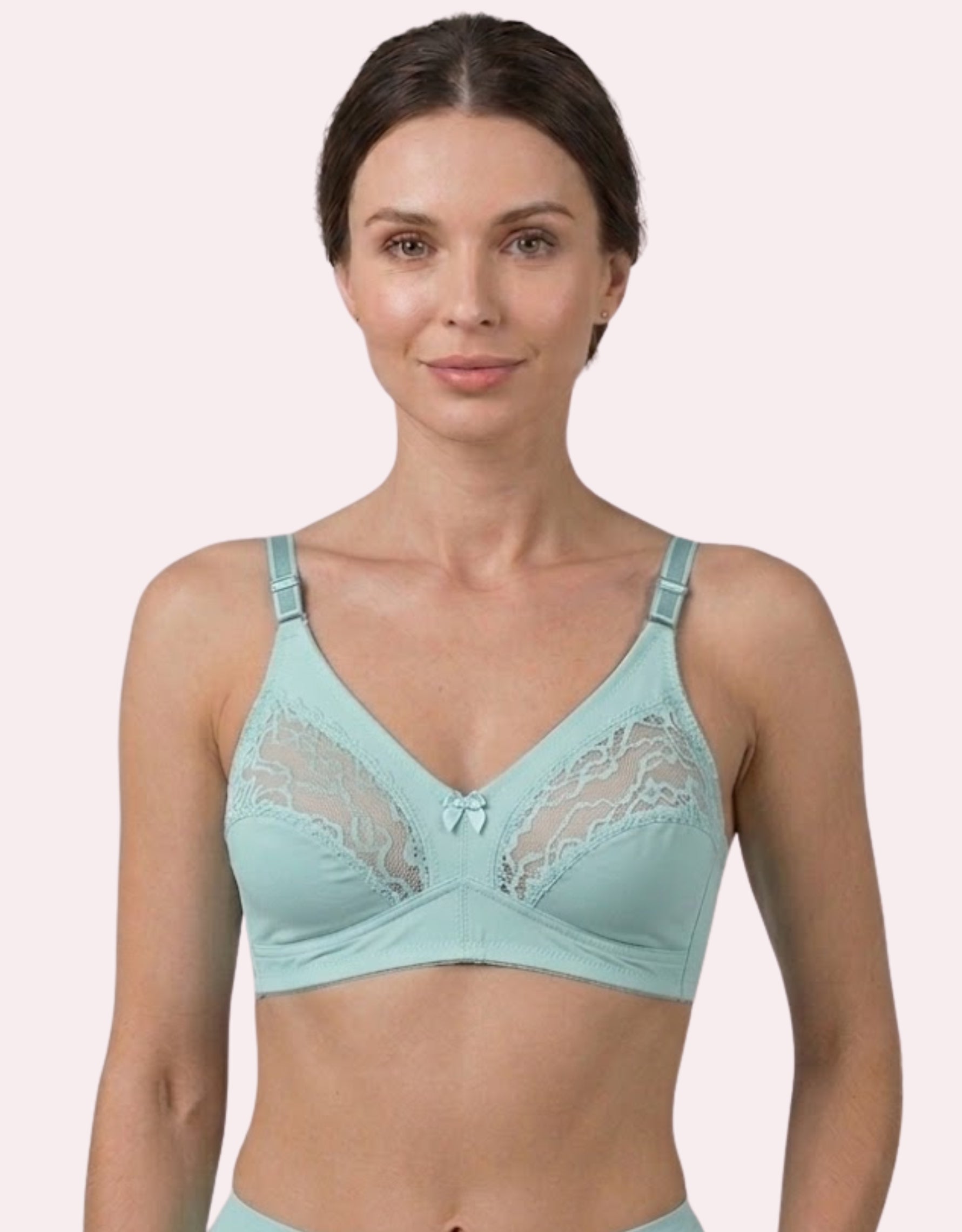 Premium Half Net Soft Cotton Bra