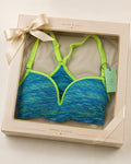Imported Premium Quality Blended Cotton Soft Padded Sports Bra