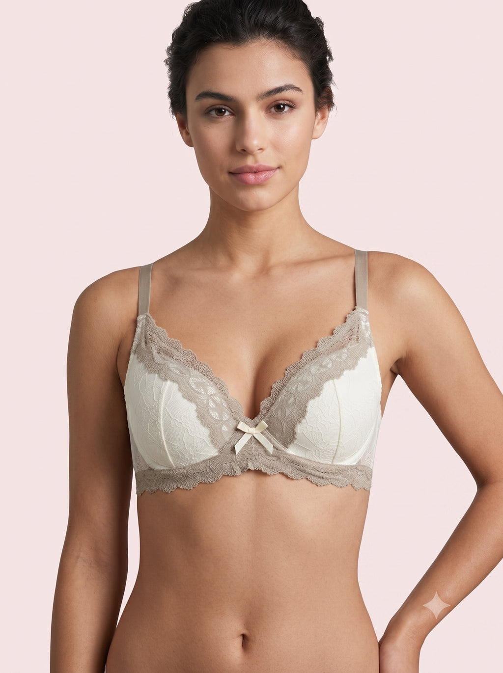 Imported Soft Padded 3-Hook Bra