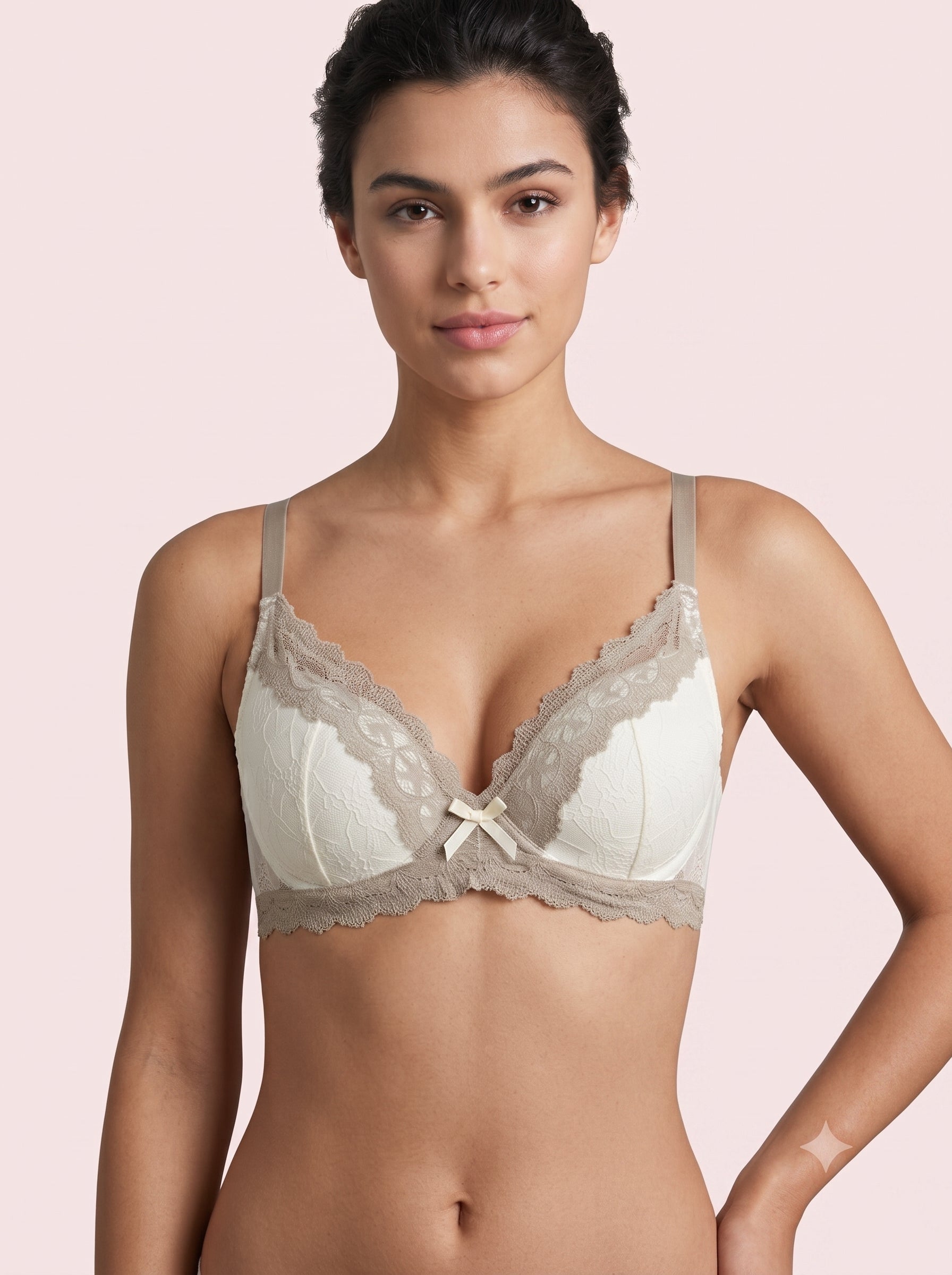 Imported Soft Padded 3-Hook Bra