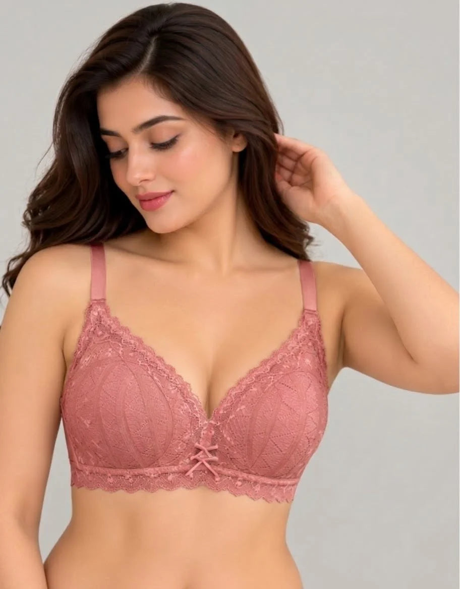 Imported Soft Padded 3-Hook Bra