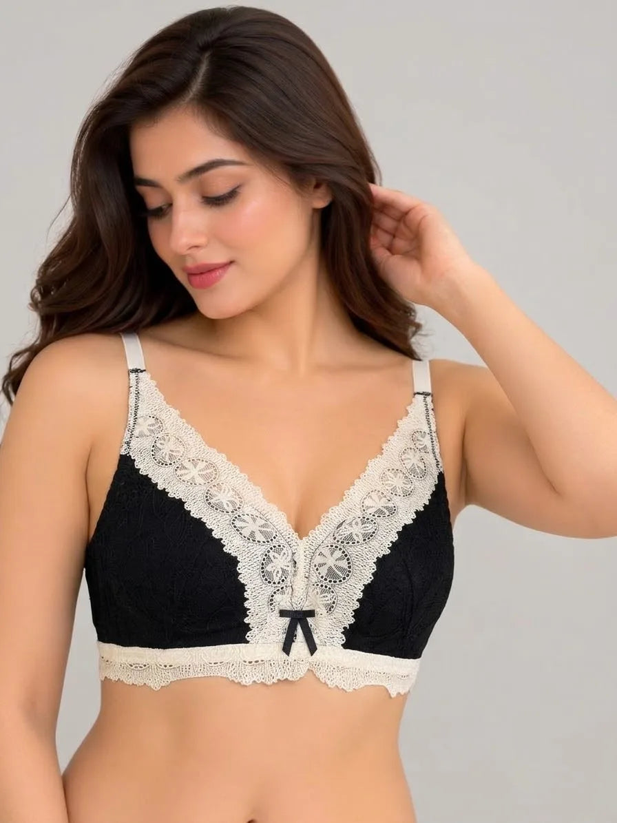 Imported Soft Padded 3-Hook Bra