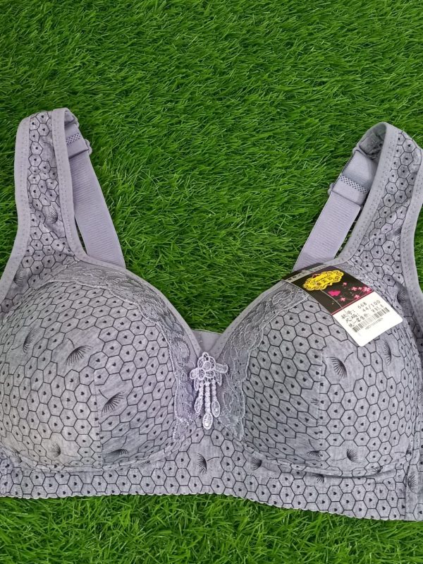 Imported soft padded bra (Light Grey)