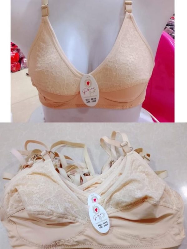 Half Net Bra – Very Soft Blended Fabric