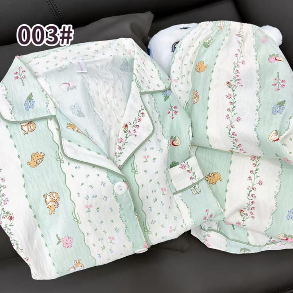 Floral Mint PJ Set